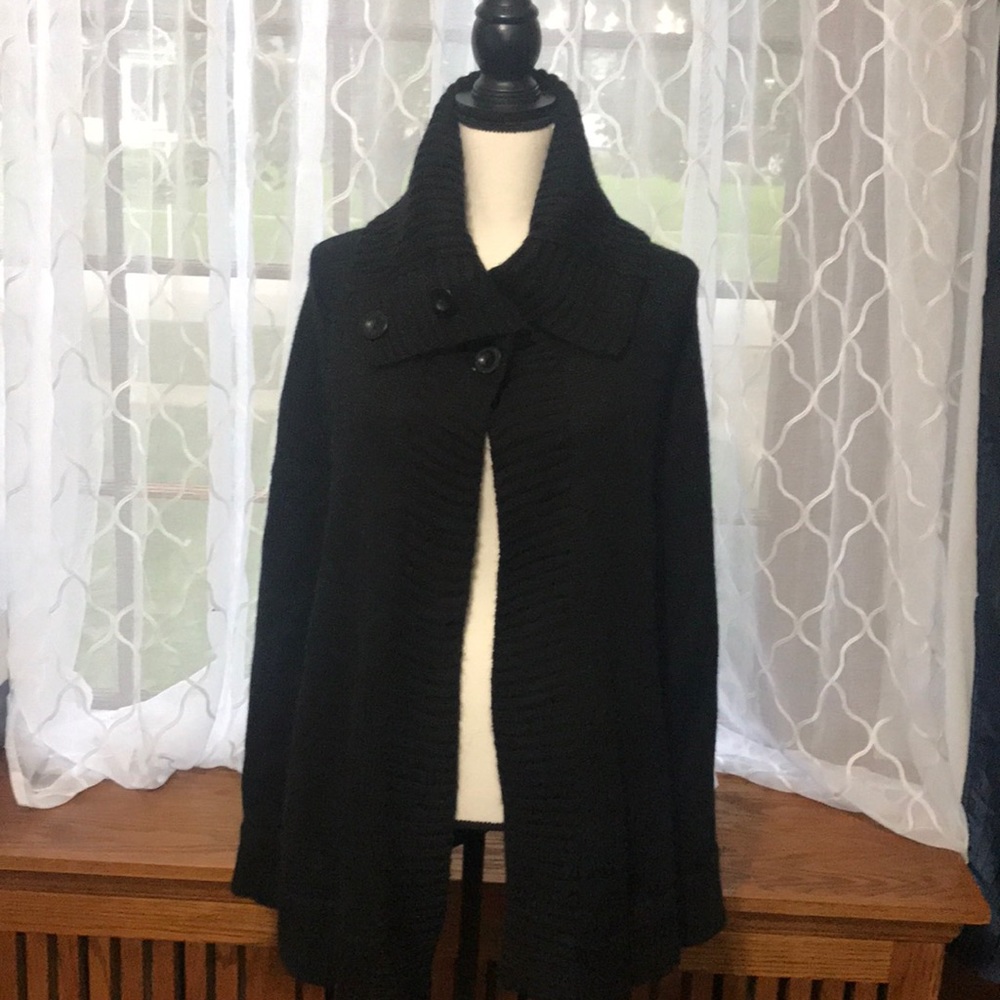 Wool Poncho Size Small/ Medium